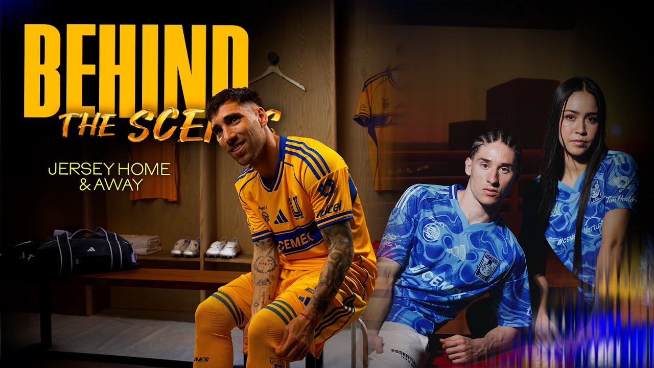 📹 🐯 Behind the Scenes | Jersey Local y Visitante 25/26 | Tigres x adidas