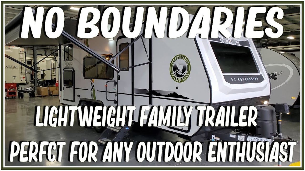 2021 No Boundaries 19.3 NoBo by Forestriver @ Couchs RV Nation off road overland trailer Review tour