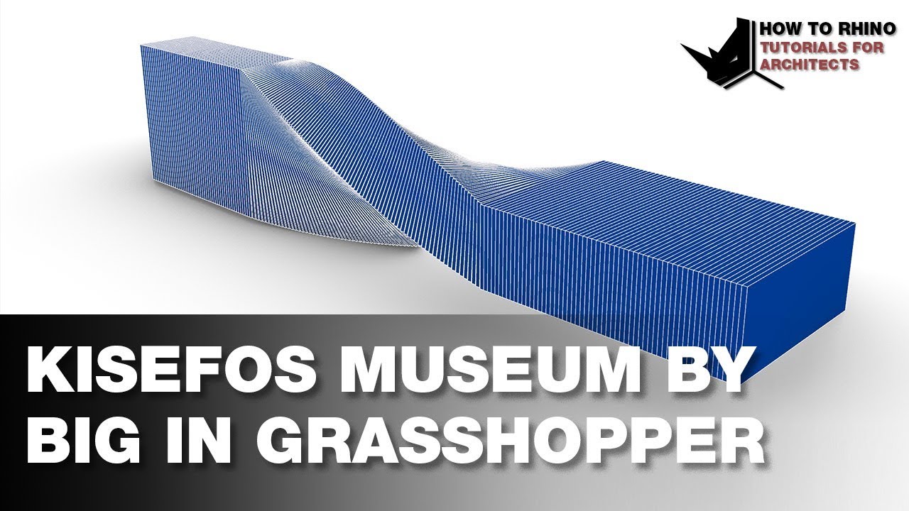 Rhino Grasshopper Modeling Kisefos Museum by BIG