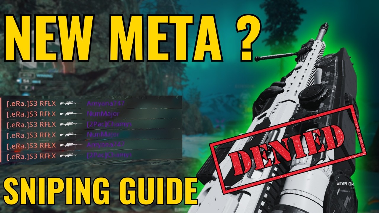 The NEW Best Sniper Build After the Nerf in BO7. It&rsquo;s Actually Broken (Ultimate sniping guide)