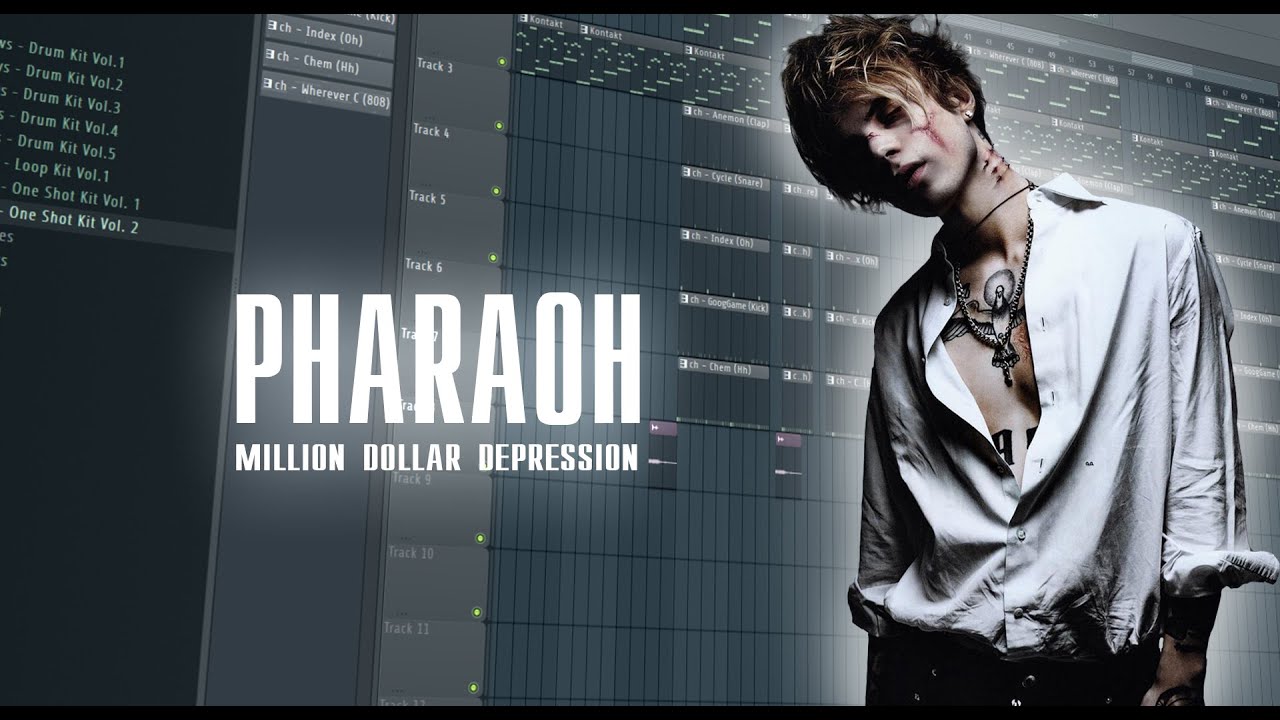 Как сделать ГИТАРНЫЙ бит в стиле PHARAOH | Million Dollar Depression