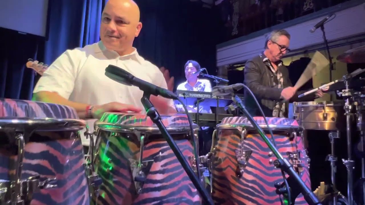 PATRON LATIN RHYTHMS with Maestro Karl Perazzo, “Black Magic Woman,” Club Fox, June 3, 2023