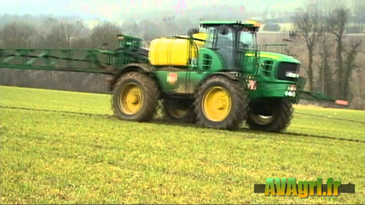 2 Pulvé JOHN DEERE 5430i à l'azote en 2012