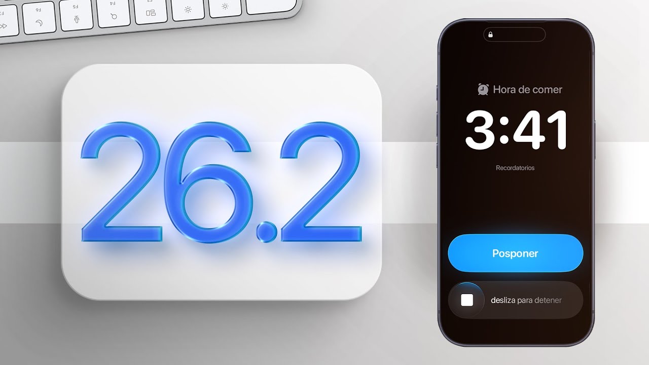 iOS 26.2 - Mejoras de Liquid Glass y +13 Cosas Nuevas