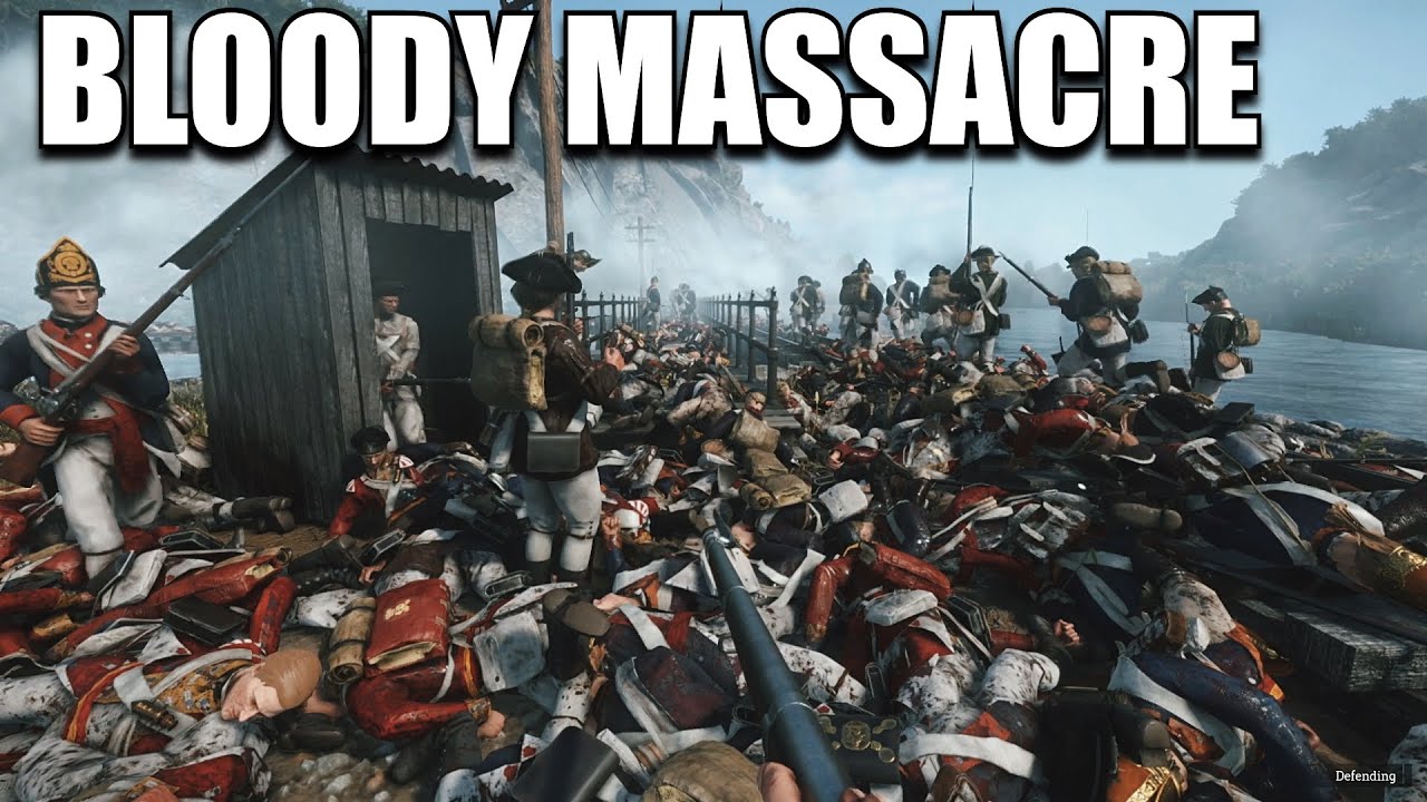 EPIC SHOWDOWN in EPIC 1776 EVENT — BRITISH STORM the BRIDGE!