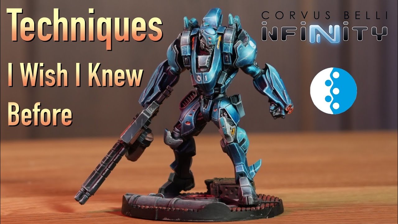 How to Paint a BIG MODEL Easier | Cutters TAG | Corvus Belli Infinity | Panoceania