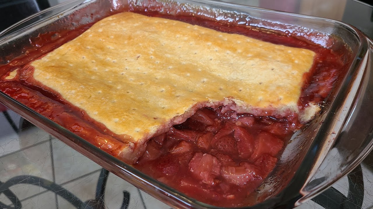 Southern Strawberry Cobbler