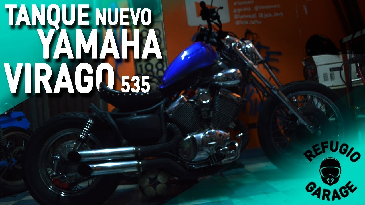 Cambio de TANQUE de combustible - Yamaha Virago 535cc