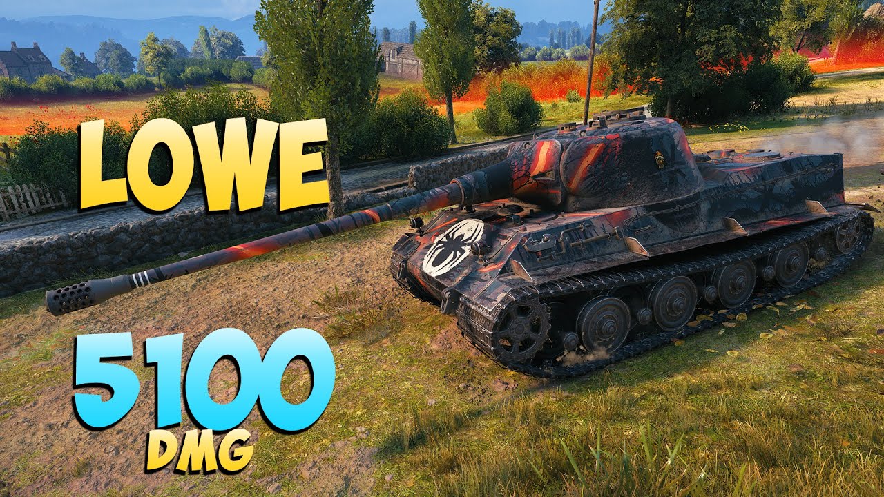 Lowe - 7 Kills 5.1K DMG - Сложная битва! - Мир Танков