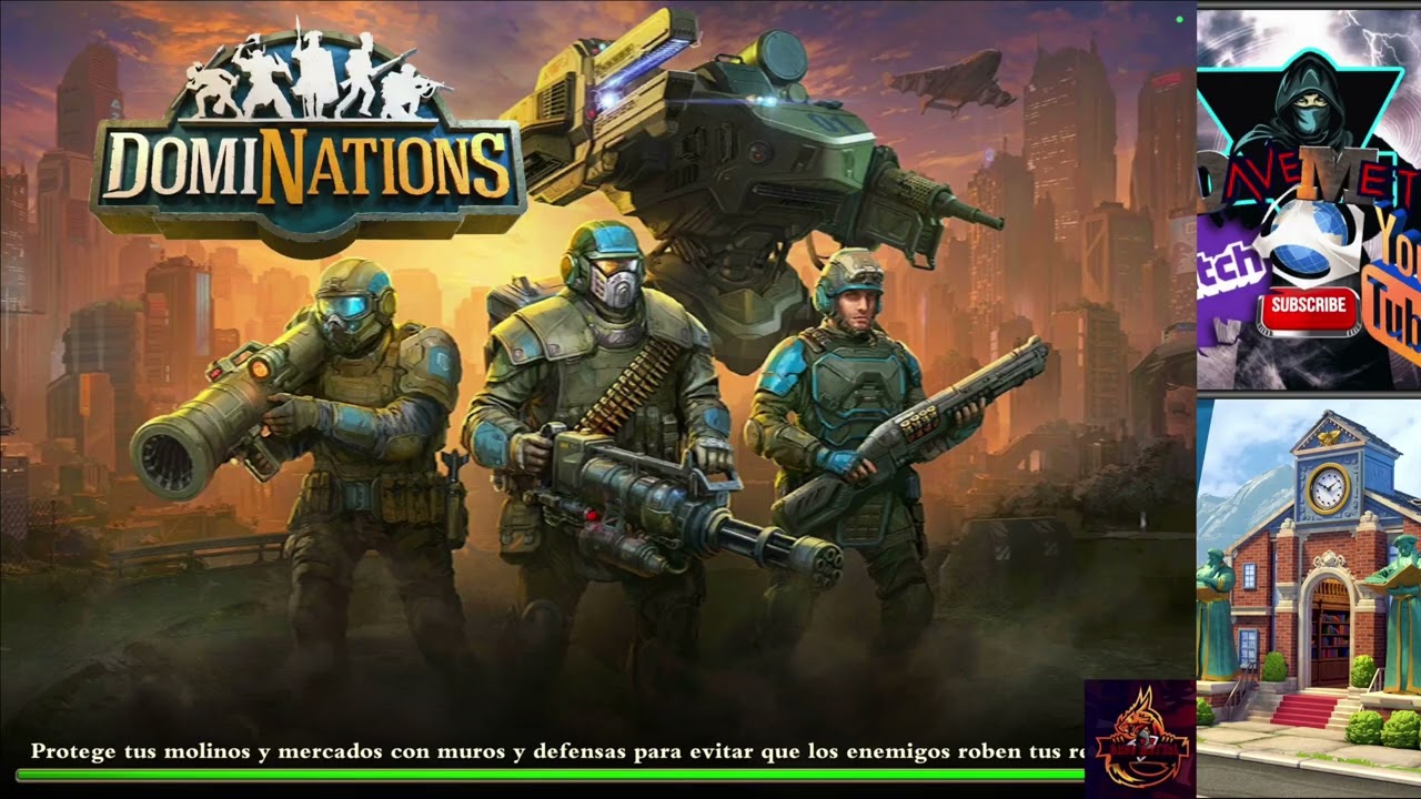 Dominations. Guerra de alianzas con bug de regalo.