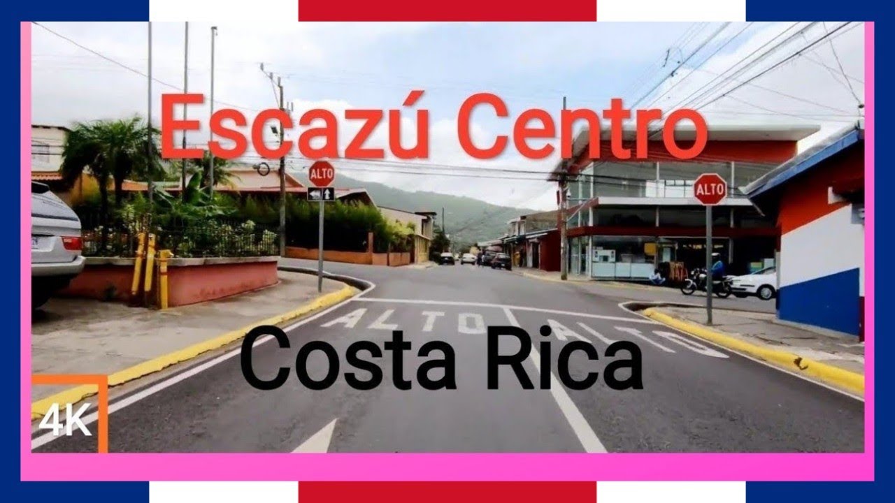 Escazú Centro | Costa Rica | 4K| ✔️🚗📽️