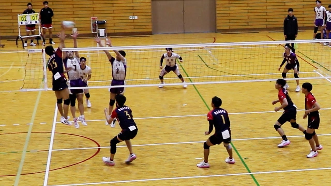 【近畿私学大会2025】東山 vs 昇陽　 第１セット　＜男子バレーボール＞