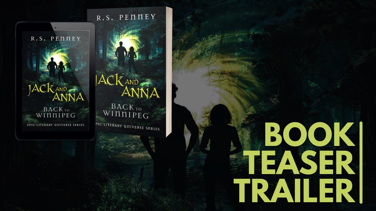 SciFi Adventure | Jack And Anna - Back To Winnipeg | Book Teaser Trailer | eBook & Paperback
