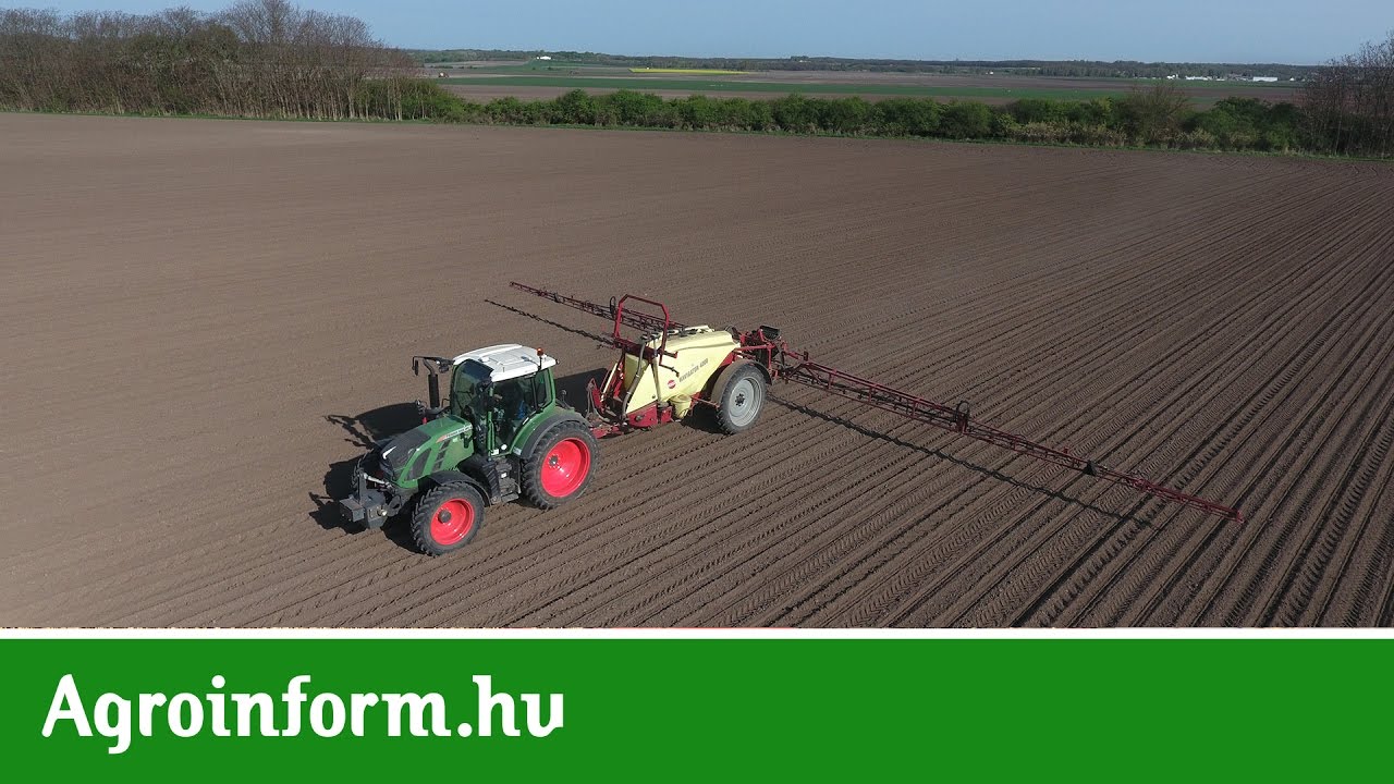 HARDI Navigátor permetezőgép munkája a madocsai határban