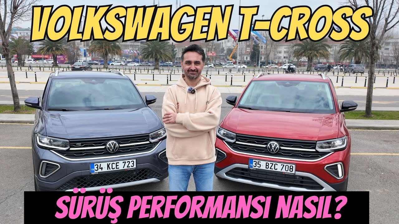 Volkswagen T-Cross Performans İncelemesi | Motor, yol tutuş, yakıt tüketimi ve yarı otonom