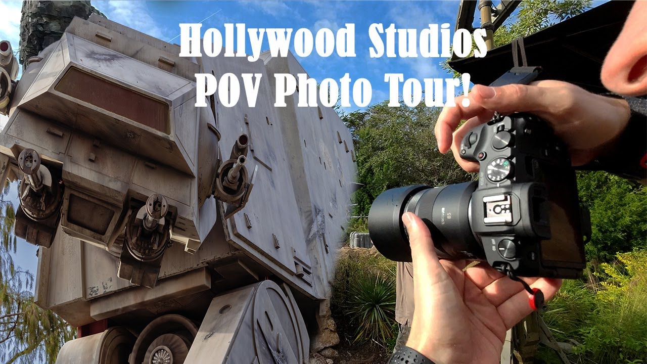Hollywood Studios, Disney World - a POV 4K photo walk!!