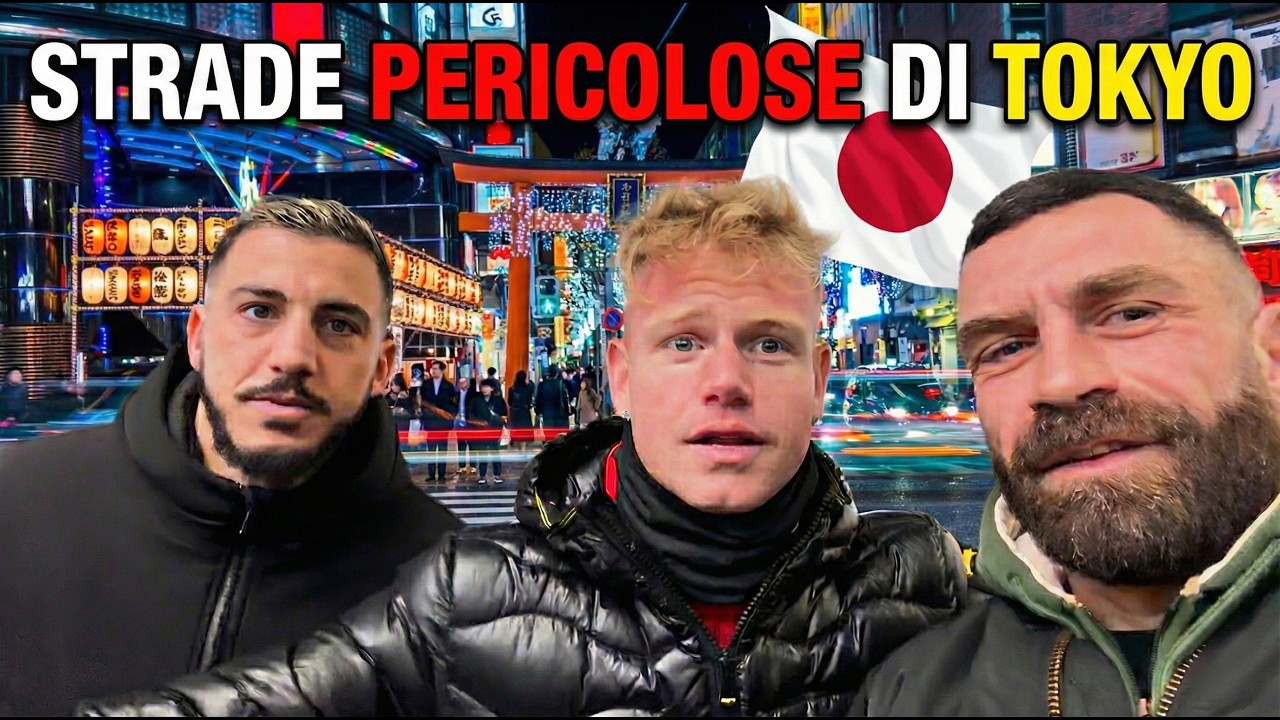 LE STRADE PIÙ PERICOLOSE DI TOKYO con Mattia Faraoni & @sim1workout