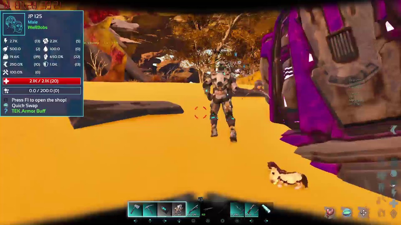 Ark ascended extinction purple drop