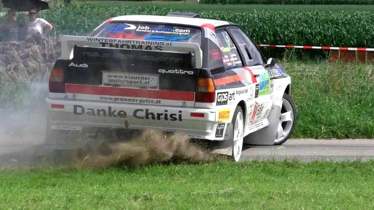 KLAUSNER SHOW -QUATTROLEGENDE 2024  /  PURE AUDI QUATTRO SOUND   ( Full HD)