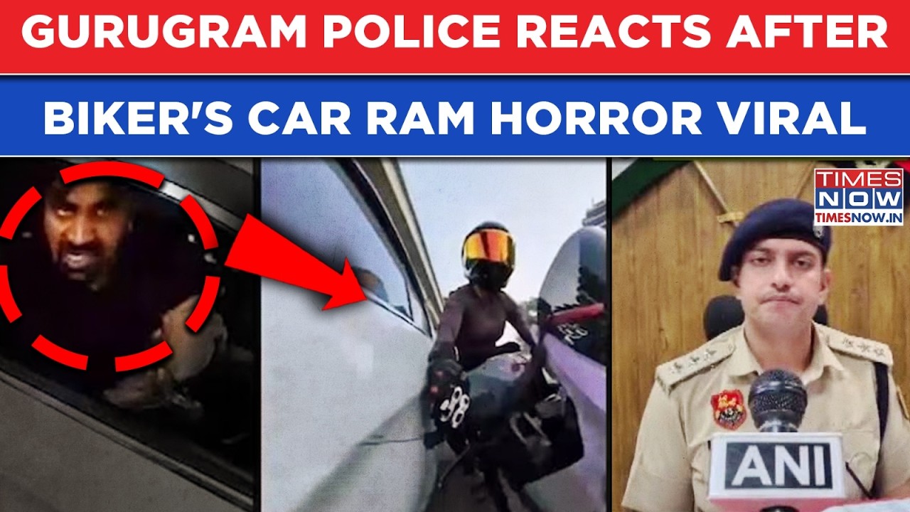 Gurugram Shocker: Police Reacts After Woman Biker's Viral Video| FIR Against Driver? Top Cop Says...