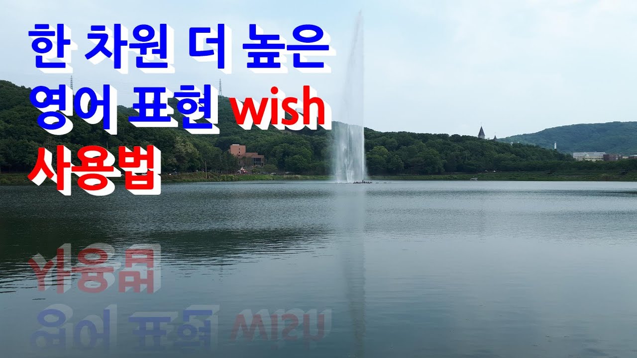 wish 가정법 쉽게 이해하기