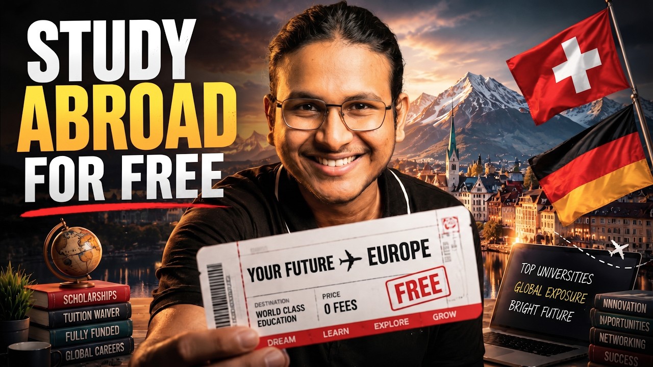 15 Fully Funded Scholarships in Europe 2026-2027 | Get Paid To Study Abroad! 🤩