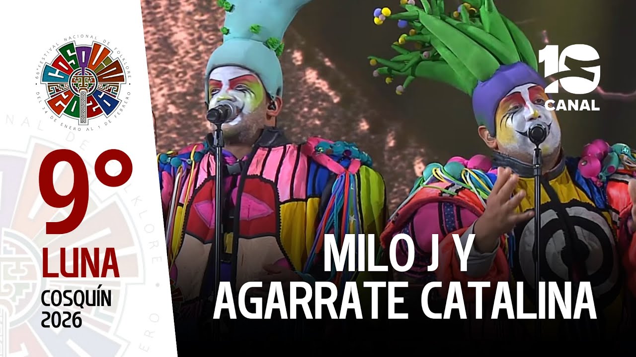 Milo J y Agarrate Catalina en Cosquín 2026 | “Luciérnagas”
