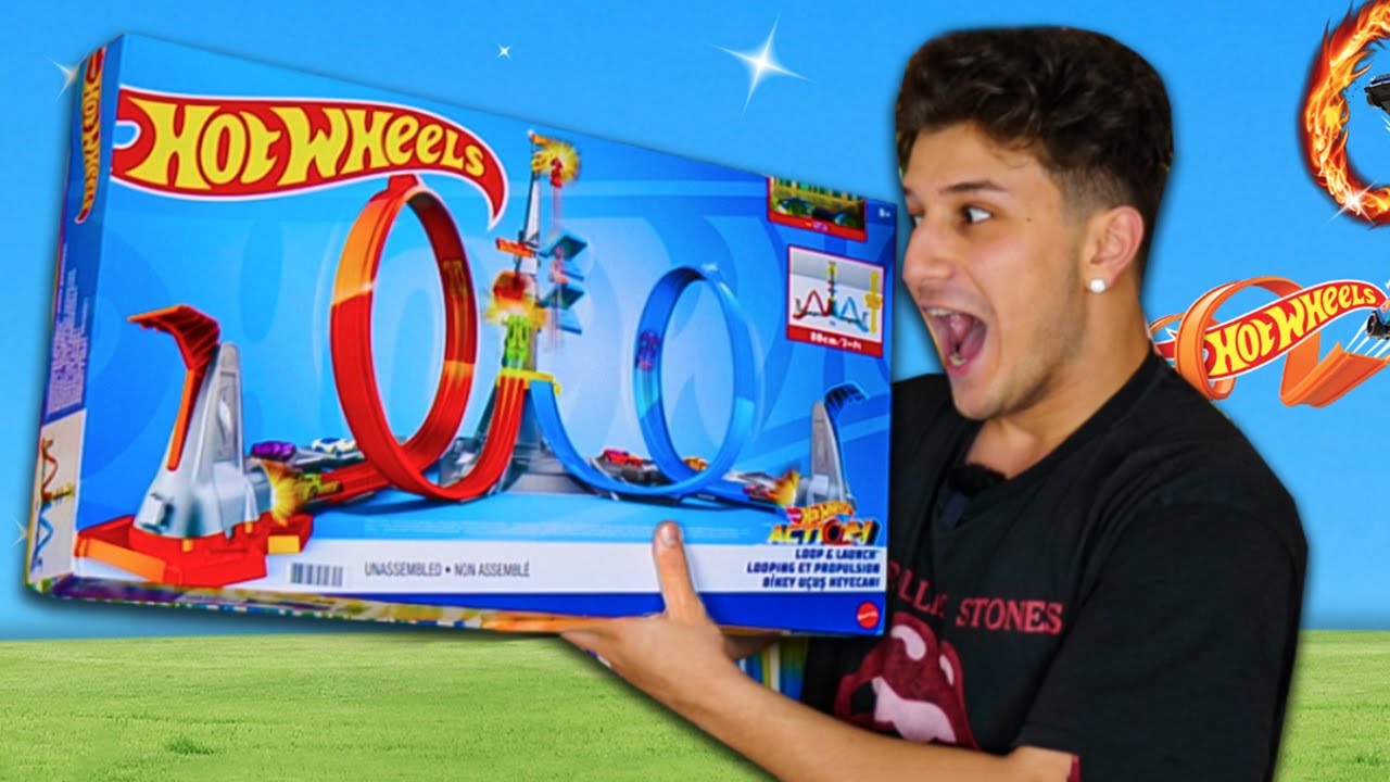 HAVAYA UÇUYOR ✈️ HOT WHEELS PARKURU ALDIM 🏎️💨