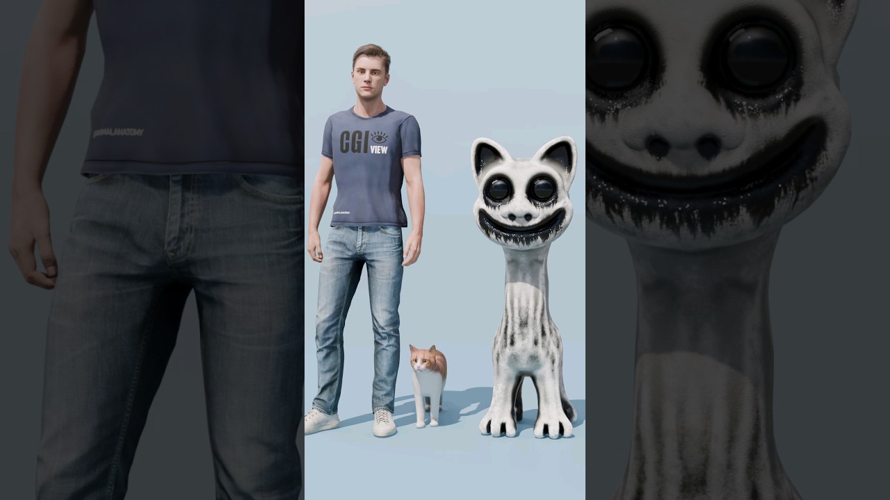 Zoonomaly Monsters vs Real Animals Comparison