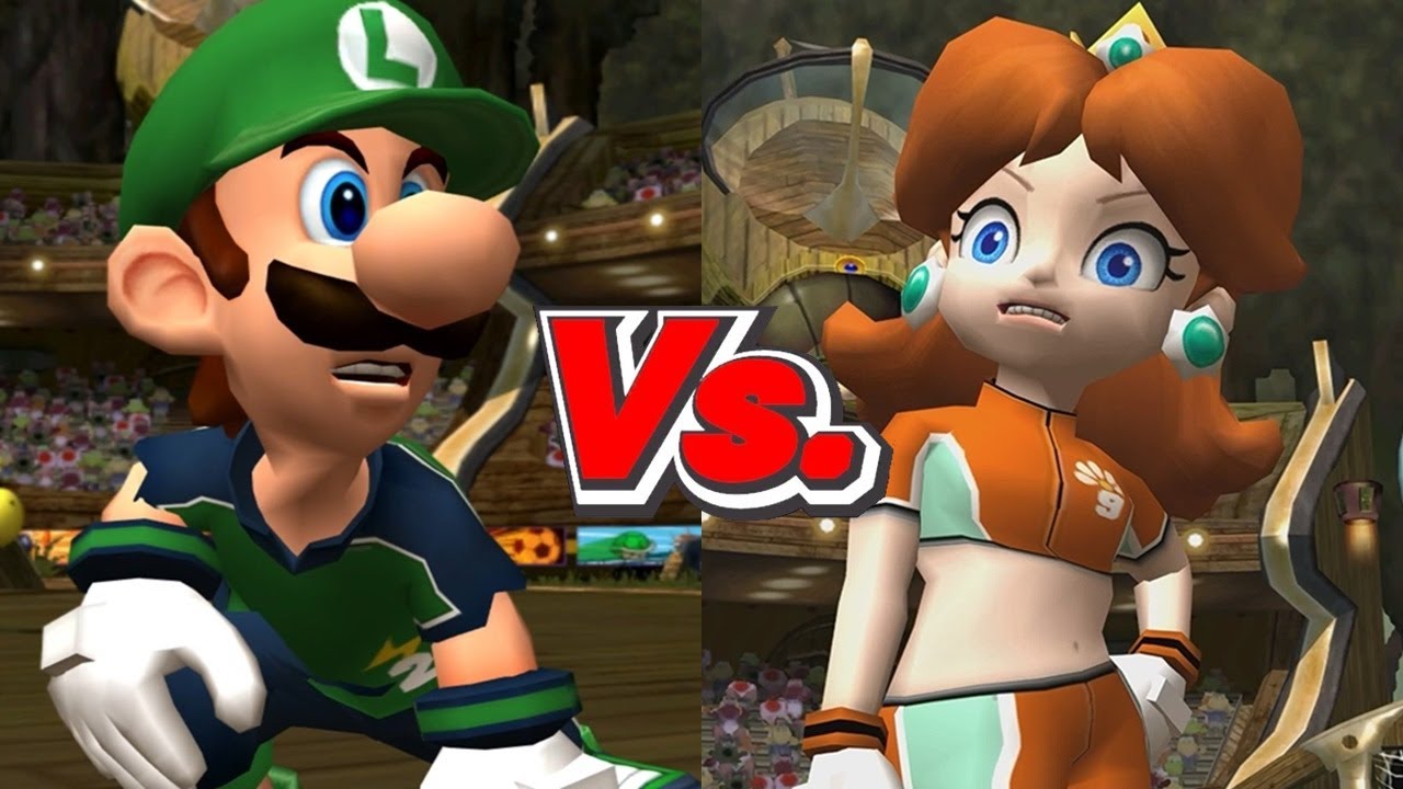 Super Mario Strikers - Luigi/Toad Vs. Daisy/Hammer Bros