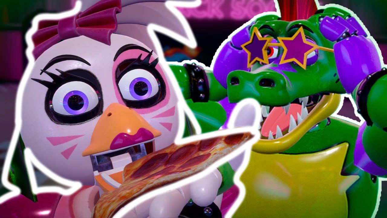 MONTY está GOSTANDO da CHICA? - Perguntas e Respostas no Five Nights At Freddy's Security Breach Vr