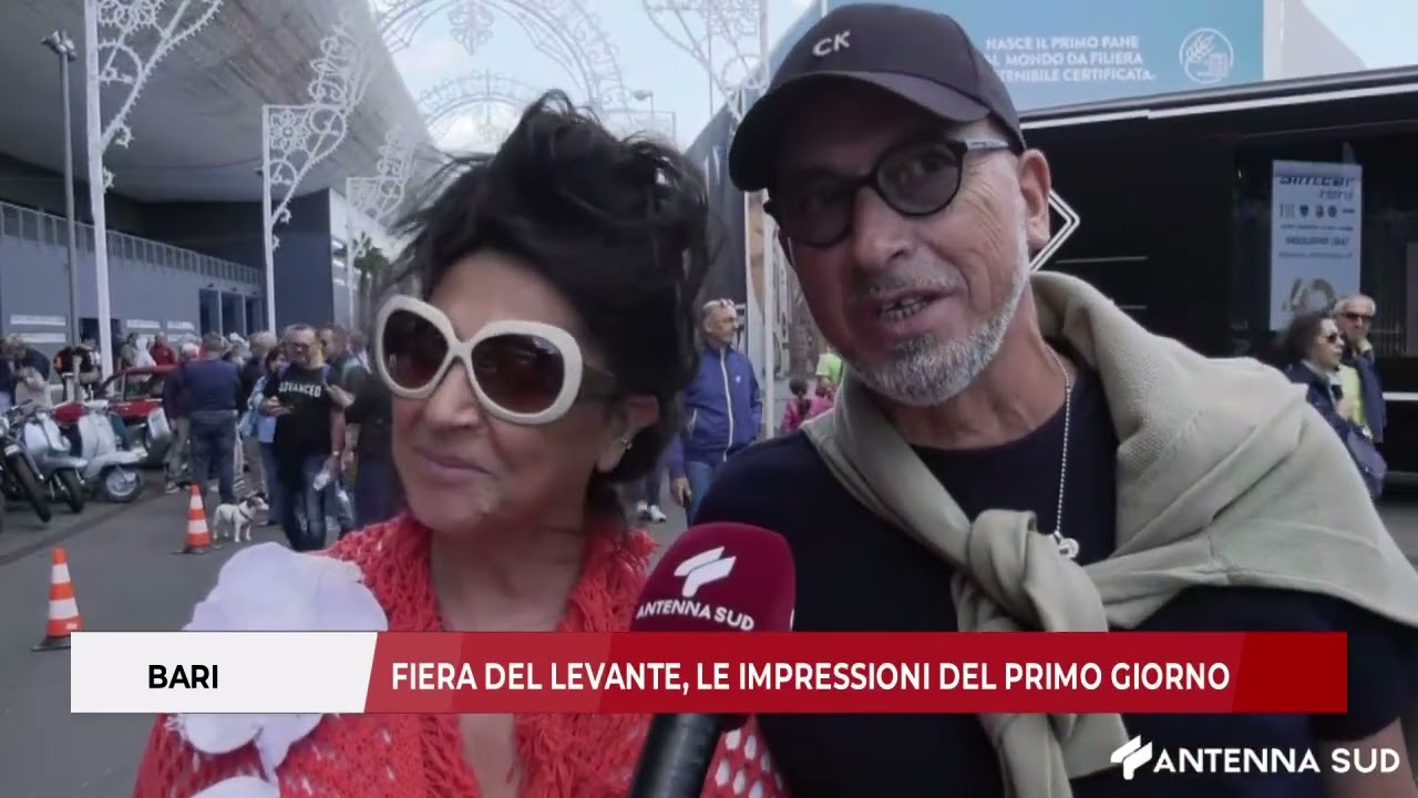 29 SETTEMBRE 2024 - BARI, FIERA DEL LEVANTE LE IMPRESSIONI DEL PRIMO GIORNO