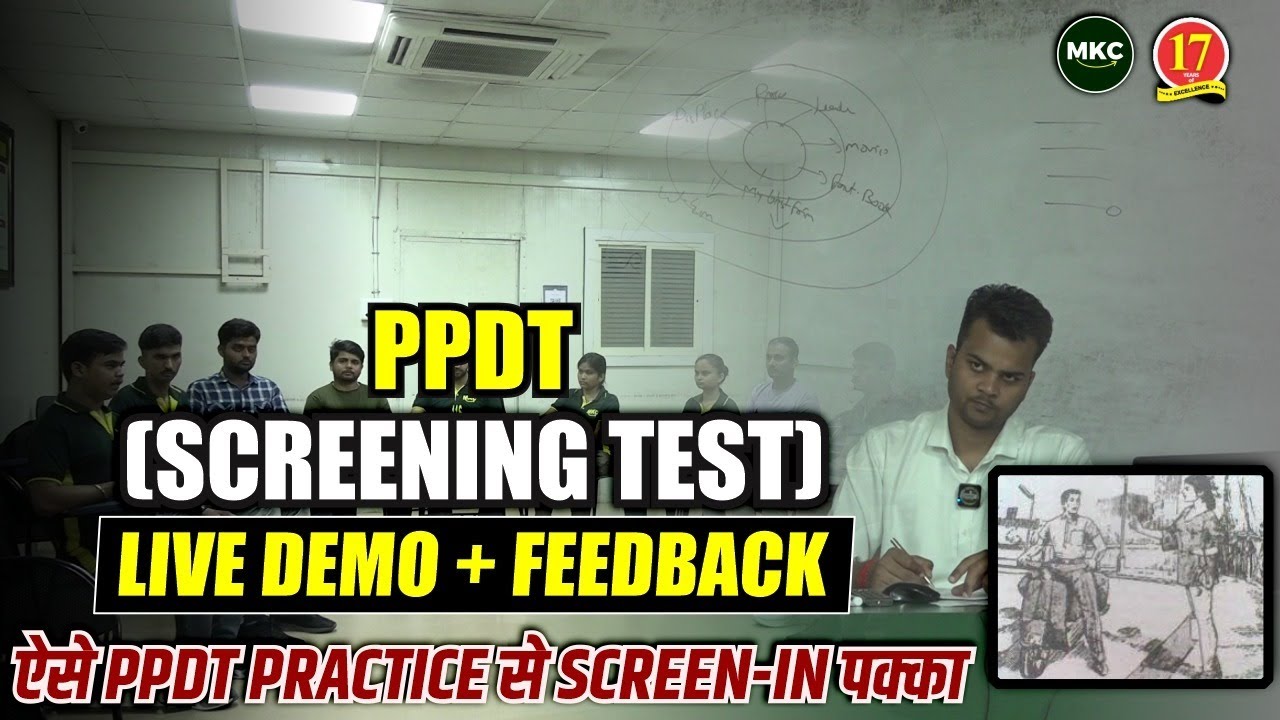 PPDT Test in SSB Interview | PPDT Narration & Discussion |PPDT Practice for SSB | SSB COACHING - MKC