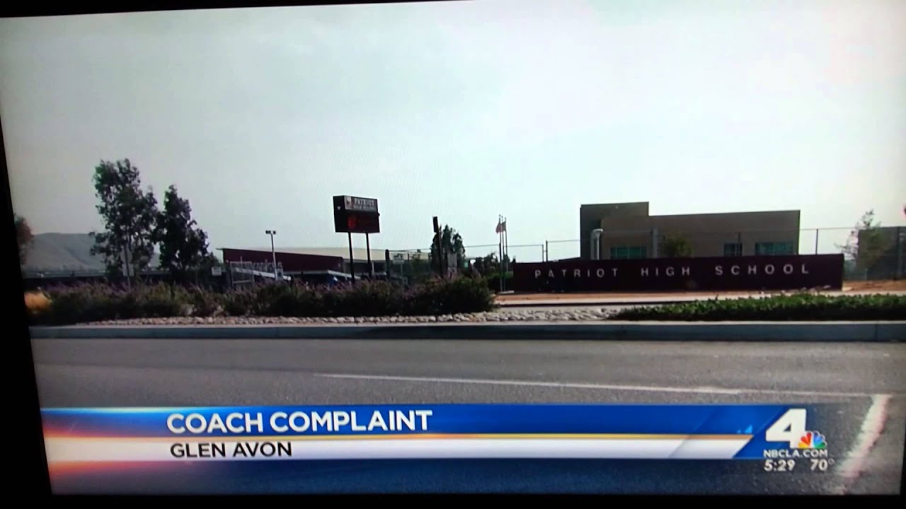Patriot High School coach complaint
