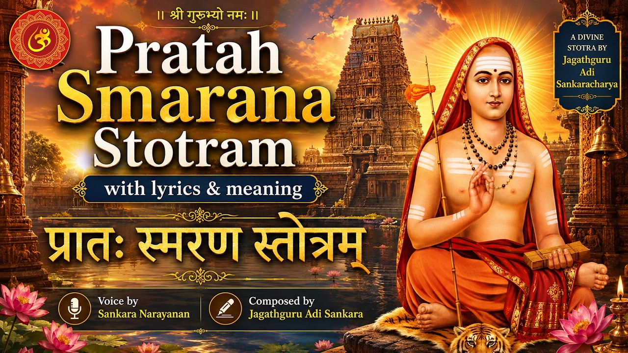 Pratah Smarana Stotram | Lyrics & Meaning | Soul Sadhana