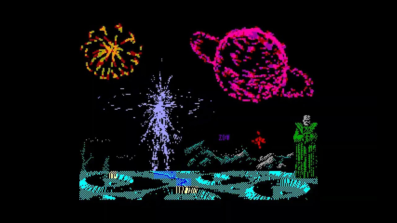 Space Demo - AAA (2025) #zxspectrum #zxaaa net