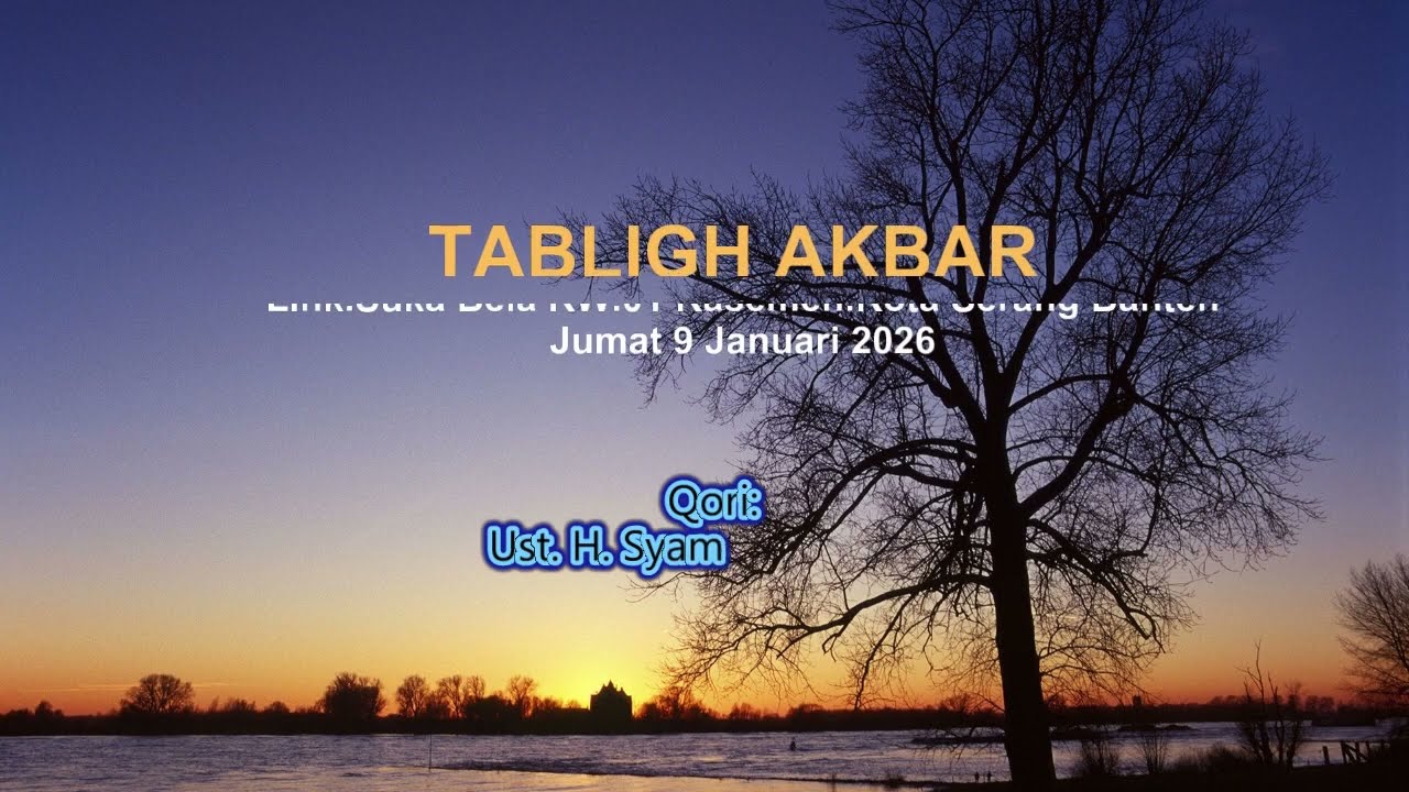 TABLIGH AKBAR Isra Mi'raj Nabi Muhamad S A W