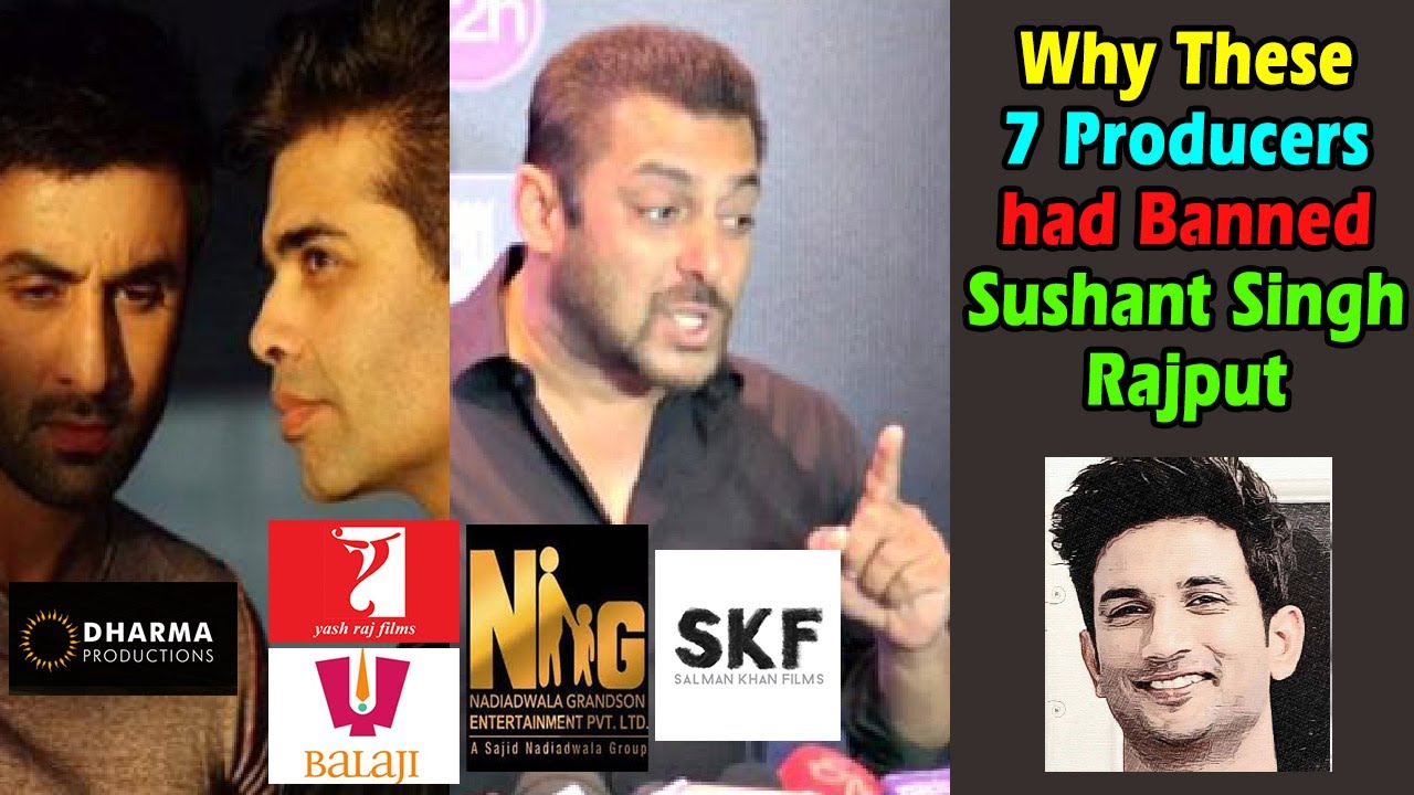 Know Why These 7 Production House Producers had Banned Sushant Singh Rajput from Bollywood