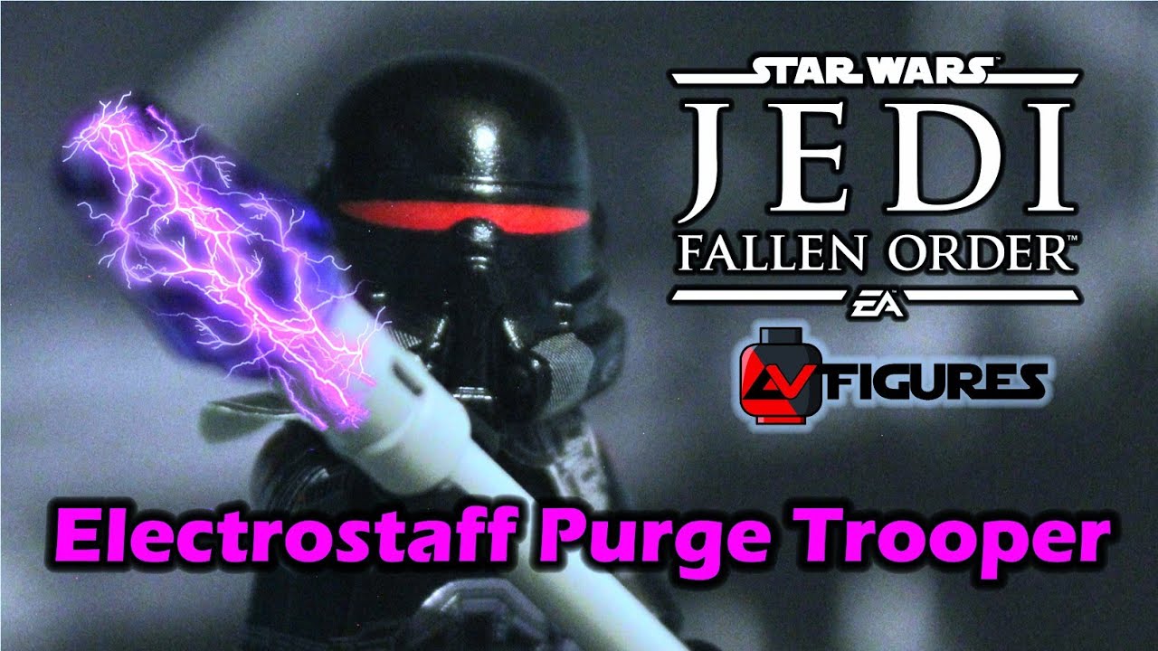 LEGO Star Wars - Jedi Fallen Order Electrostaff Purge Trooper - By AvFigures