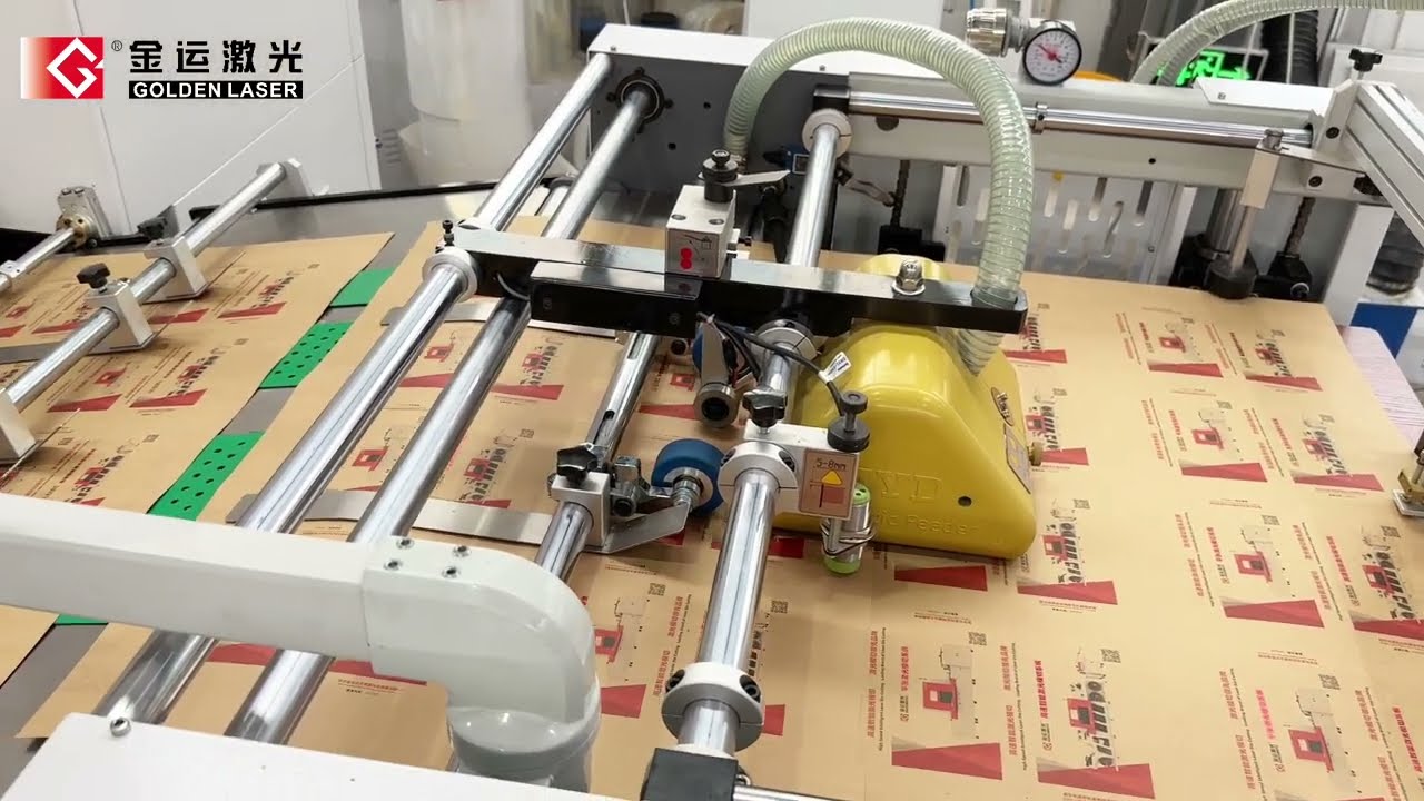 Sheet Fed Laser Cutting Machine for Carton Production LC8060 - Golden Laser