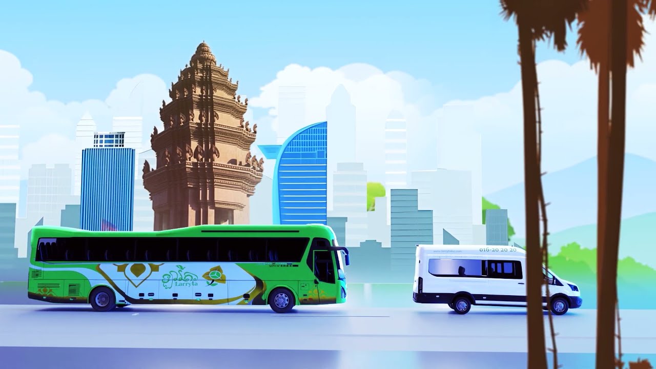 Larryta Bus Cambodia | Book City Bus Tickets Online &ndash; Travel to Siem Reap, Phnom Penh & More