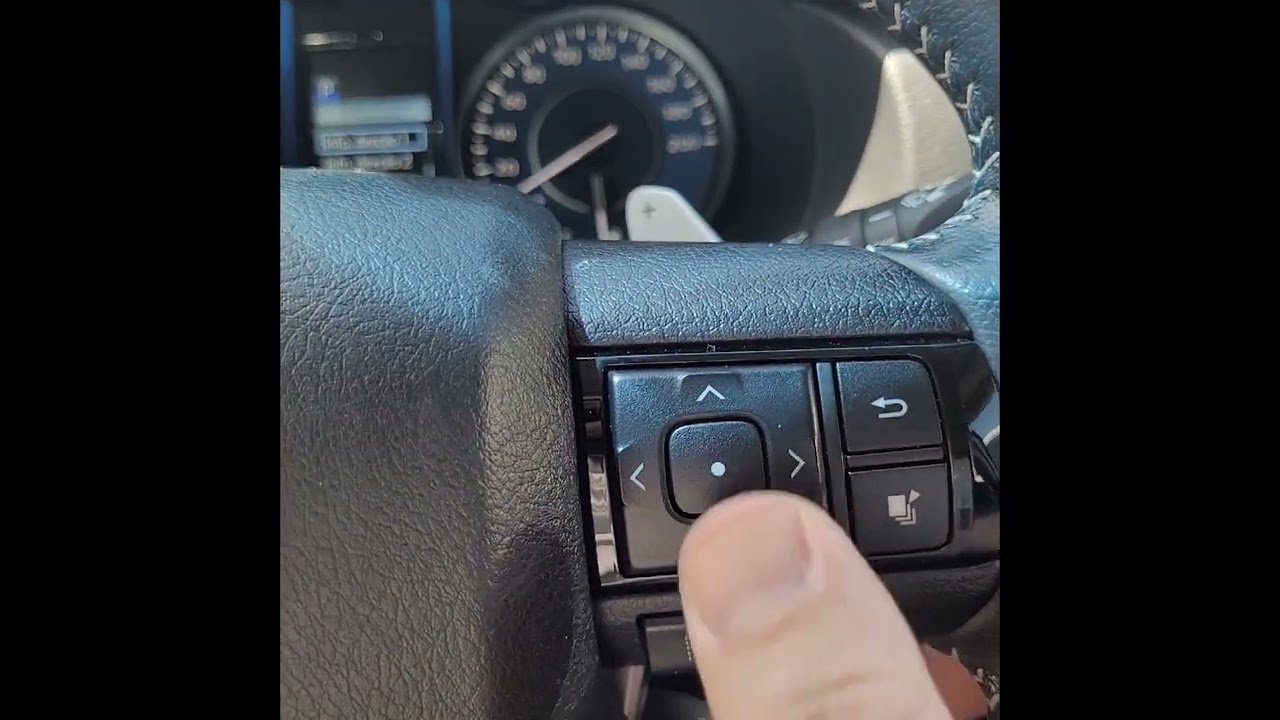 Configuração de informações painel Hilux/Sw4 2020