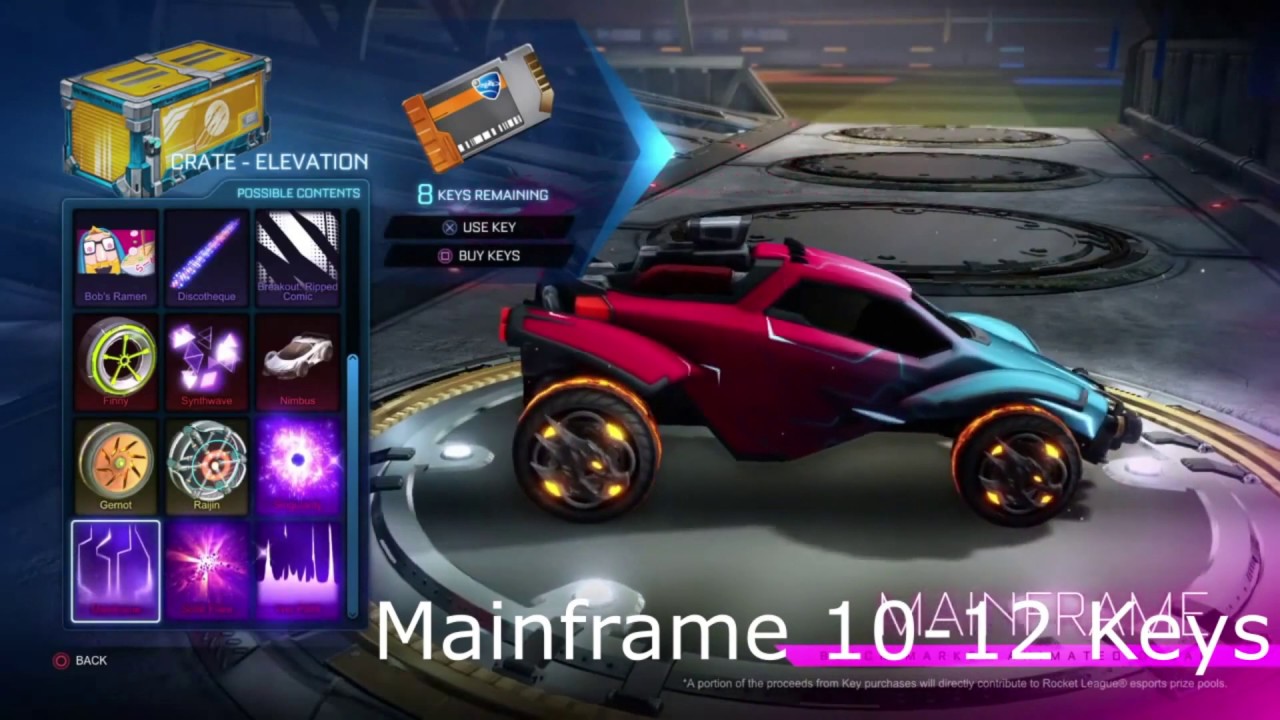 Rocket League 18 Mystery Decal Prices (PS4)