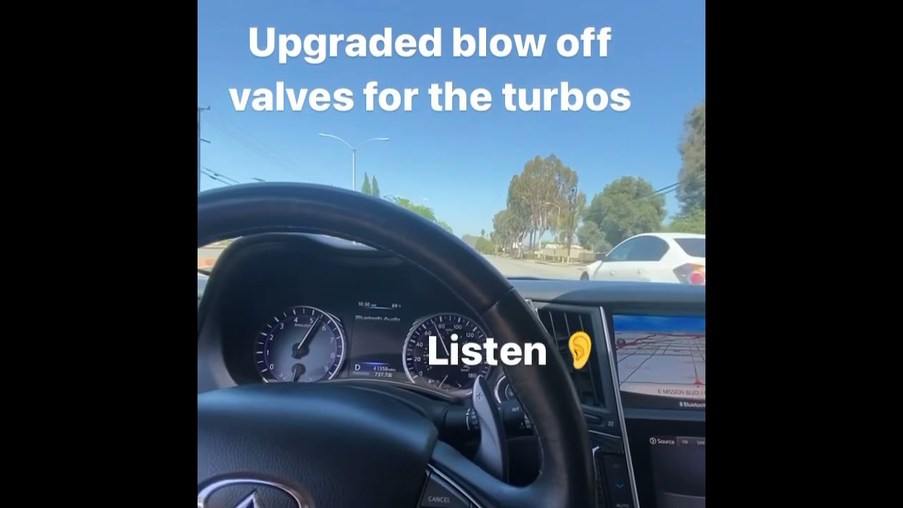 2016 Infiniti Q50s / Q60s HKS blow off valves