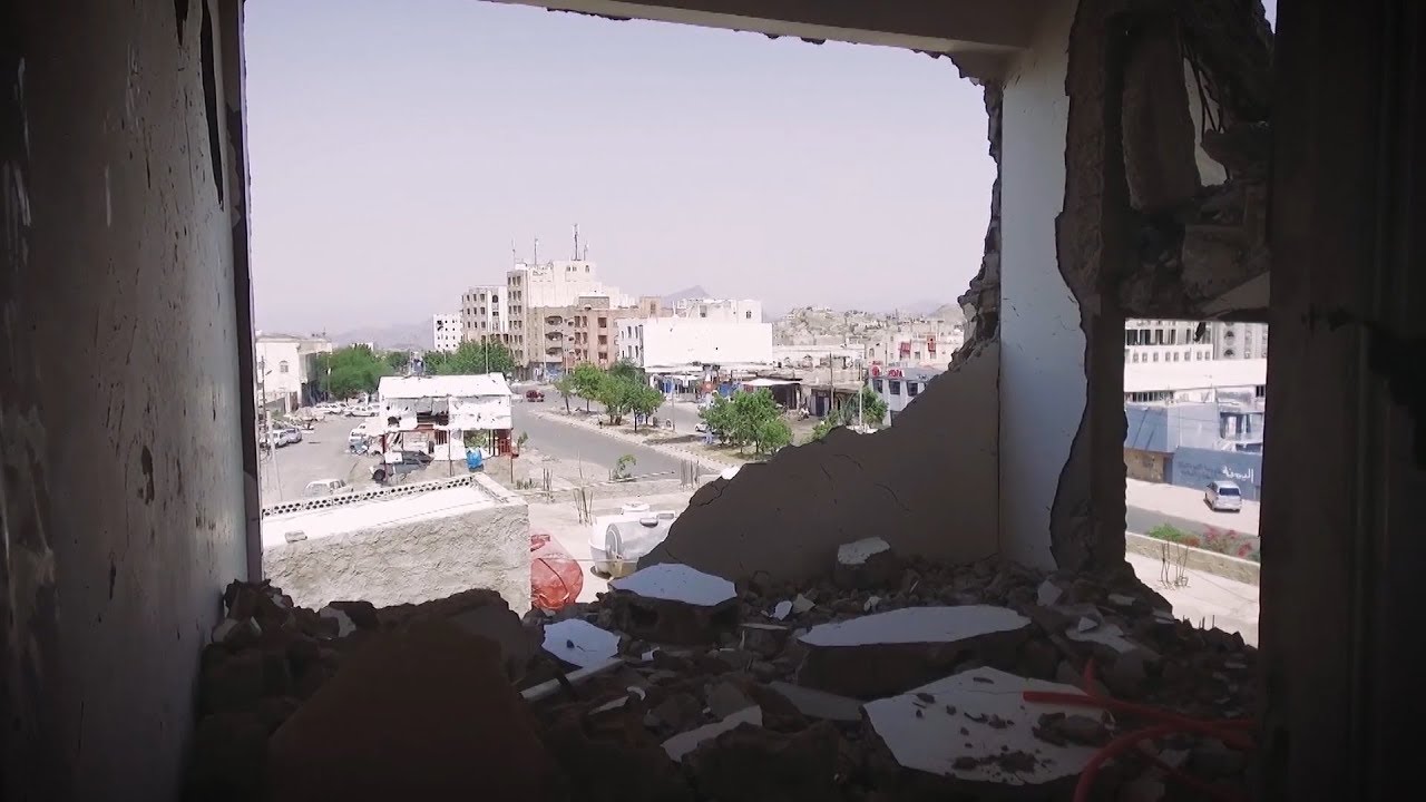 المليشيا مرت من هنا - تعز | حي المطار بوابة حصار المليشيا | تقديم: أنس الأثوري