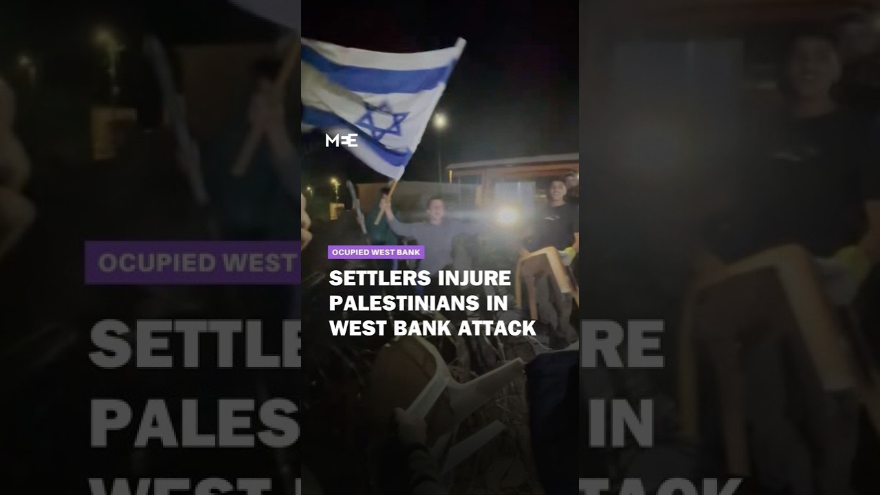 Six injured in Israeli settler attack on Palestinian village