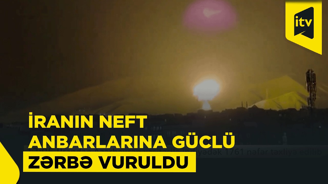 Yaxın Şərqdə gərginlik pik həddə: İranın neft anbarları məhv edilib