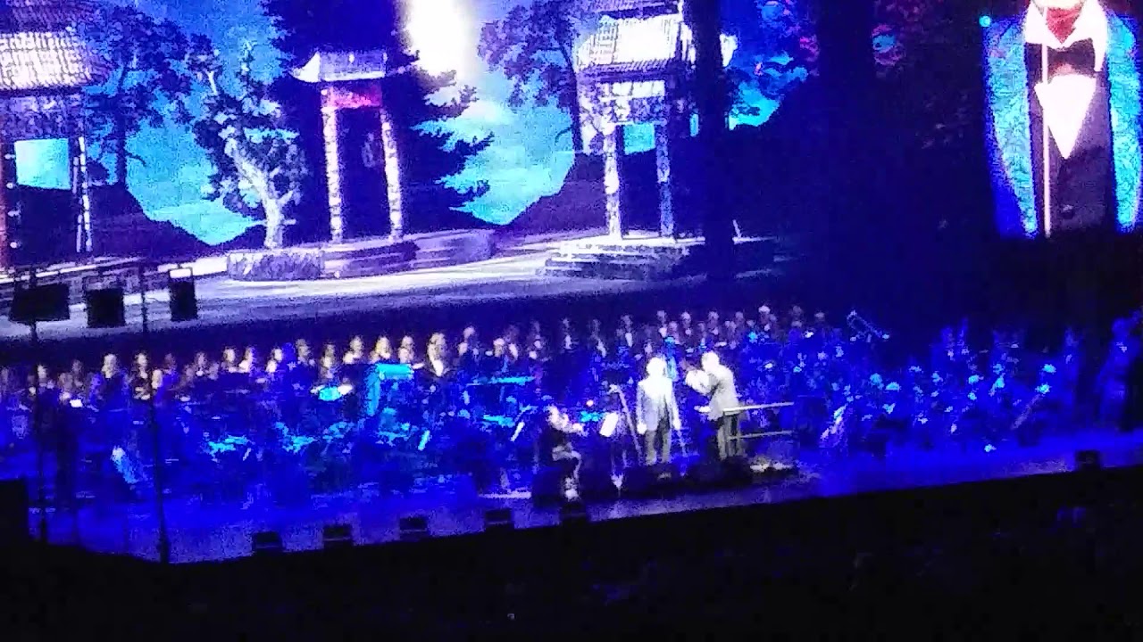 ANDREA BOCELLI LIVE at the MGM Grand Garden Arena Las Vegas 12/1/2018
