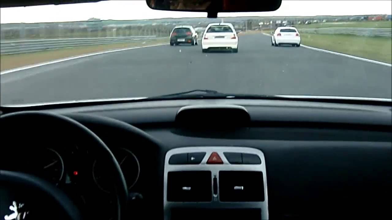 Peugeot 307 2.0i vs Civic Type R EP3 & Fastest Lap (2'03.165