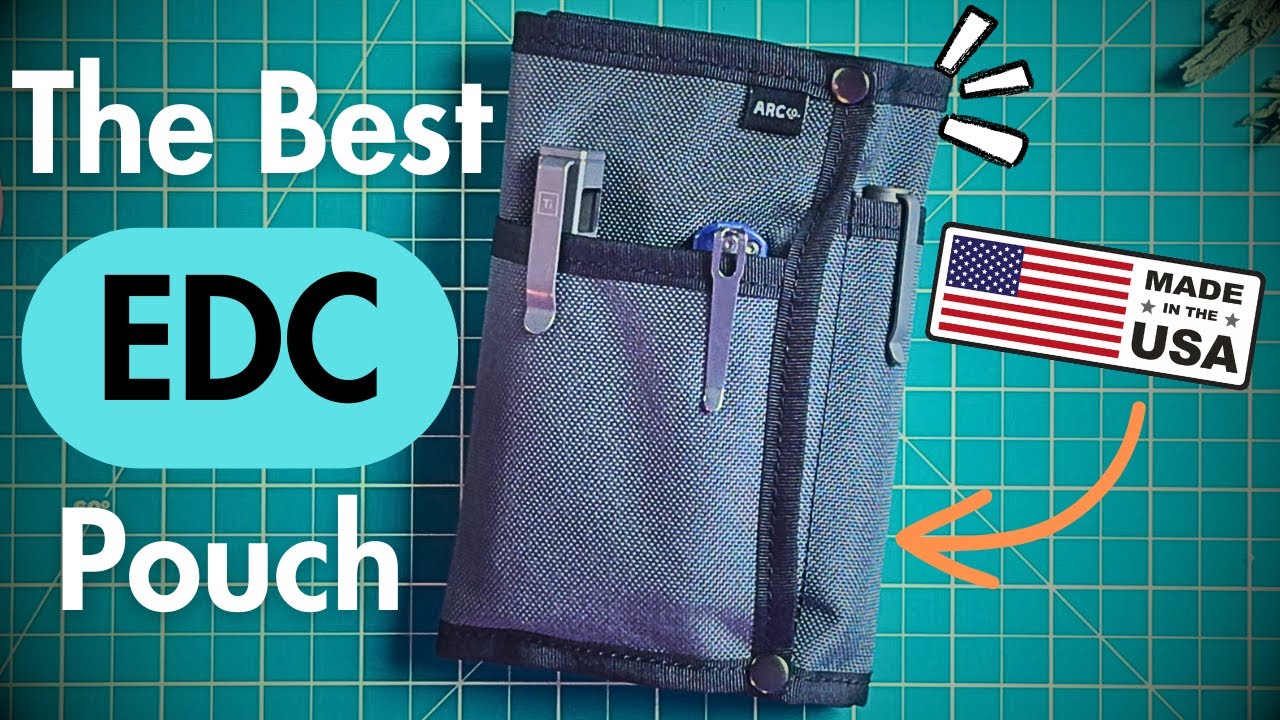 Why the Arc Company Tracker Is My Go-To EDC Pouch, Wallet & Notebook All-In-One!